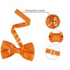 Allegra K Men's Pre-tied Solid Adjustable Classic Tuxedo Wedding Bow Ties - 3 of 4