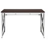 PAGED Modern Writing Desk Home Office Desks with Chrome Legs, Computer Desk for Living Room, Study - 2 of 4