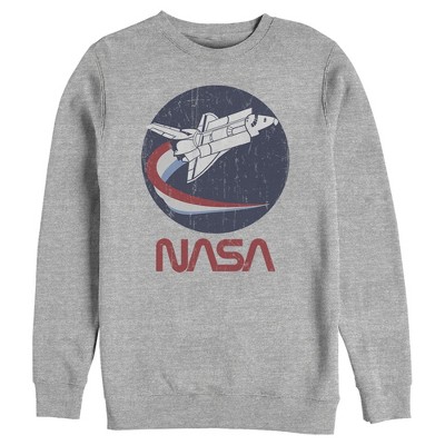 Men's Nasa Shuttle Three Color Swoosh Circle T-shirt : Target