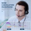 S100 Gaming Headphone w/ Adjustable Boom Microphone and In Line Volume Control Computer PC Headset for Home, School, Office, & Call Center Use, Black - 3 of 4