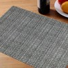Frieling EveryDay Rectangular Placemat, Non-Slip Vinyl & Polyester Dining TableMat, Decorative Kitchen Linen, 13" x 17", Vinyl & Polyester Woven - 4 of 4