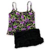 Island Escape Womens Floral Skirtini 2 Piece Tankini - 2 of 2