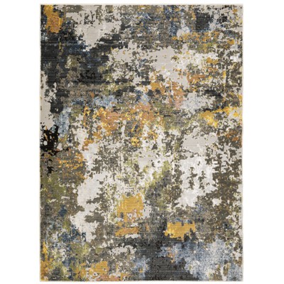Oriental Weavers Caravan 502X8 Grey/ Multi Indoor Area Rug - 6'7" x 9'6"