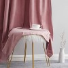 HLC.ME Sawyer Premium Luxurious Lush Velvet Soft Light Filtering Grommet Window Drapery Curtains - Set of 2 - 3 of 4