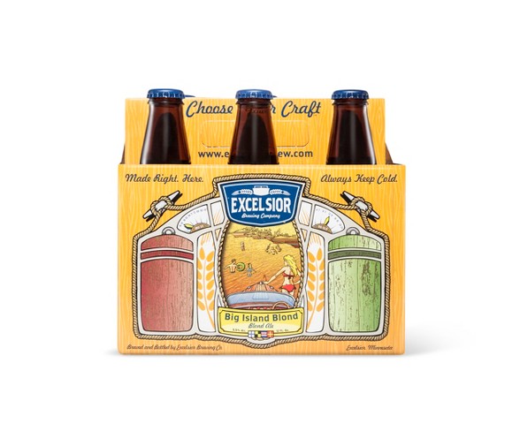 Excelsior Big Island Blond Ale - 6pk / 12 fl oz Bottles