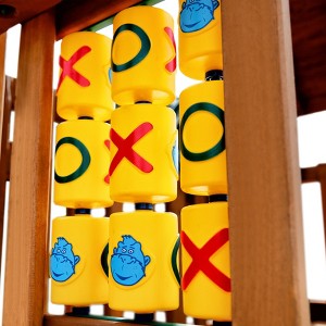 Gorilla Playsets Tic-Tac-Toe Spinner Panel Swing Set Accessory - 1 of 4