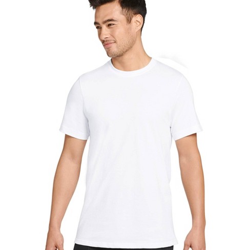 Jockey Men's Made in America 100% Cotton Crew Neck T-Shirt - 2 S White