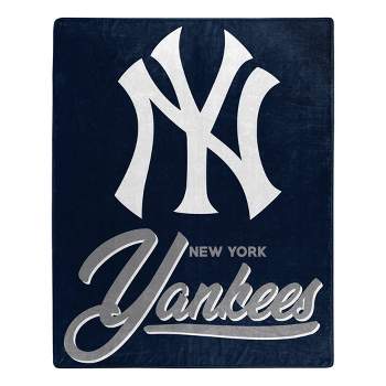 MLB New York Yankees 50 x 60 Raschel Throw Blanket