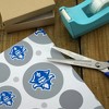 The University of New Orleans Secondary Logo Gift Wrap Wrapping Paper Roll 30x72 - 3 of 4