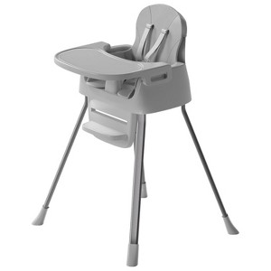 ONOIDM Portable Baby Highchair for Infants and Toddlers with 5 Point Harness Convertible Seat for Feeding and Sitting Up - 1 of 4