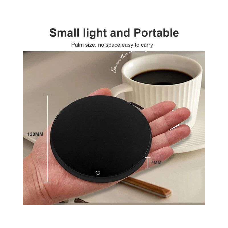 Smart Tech USB Coffee Cup Heater Mug Warmer - Keep Your Beverage Hot Anywhere - Black, 2 of 6