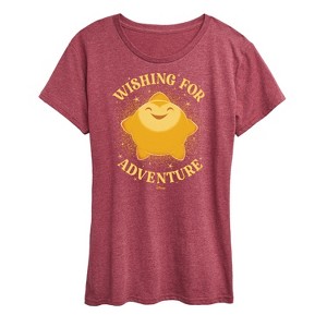 Women's - Disney - Wishing For Adventure Short Sleeve Graphic T-Shirt - 1 of 4