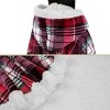 PAVILIA Angel Wrap Hooded Blanket for Women Adult, Wearable Cozy Wrap Throw Fleece Shawl Cape - 3 of 4