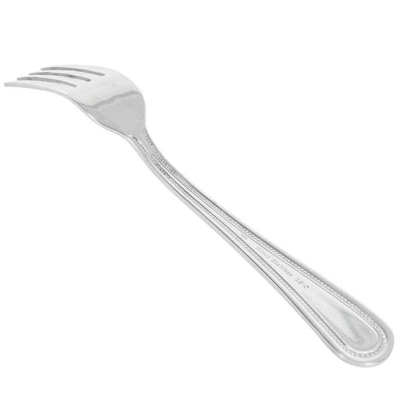 Winco Dots Dinner Fork Set, 18-0 Stainless Steel, Pack of 12, 4 of 10