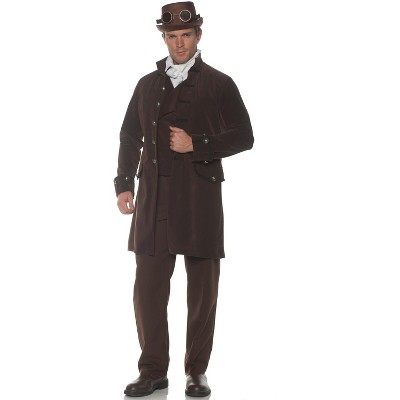 Underwraps Costumes Frock Coat Adult Costume (brown), One Size : Target