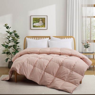 Puredown Luxurious 300TC 100% Organic Cotton Down Comforter