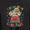 Boys' - Paw Patrol - I Brake For Christmas Graphic Long Sleeve Fleece Sweatshirt - 2 of 4