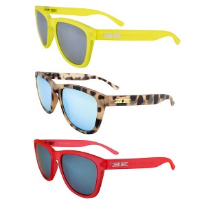 3 Pairs of Epoch Eyewear Vibe Sunglasses with Flash Mirror, Teal Mirror Lenses - 1 of 4
