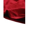 INSPIRE CHIC Women's Notched Lapel Vintage Office Button Front Velvet Blazer - 4 of 4