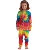 Just Love Tie Dye Mommy & Me Thermal Set  Coordinated Warm Sleepwear for Women & Kids - 2 of 2