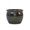 Wooakway 15" Dia Outdoor Indoor Ceramic Planter Pot Decorative Planter with Drainage Hole Patio Flower Pot - 2 of 4