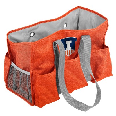  NCAA Illinois Fighting Illini Crosshatch Jr Caddy Daypack 