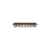Meridian Furniture,Pavilion Boucle Fabric Bench - 2 of 4
