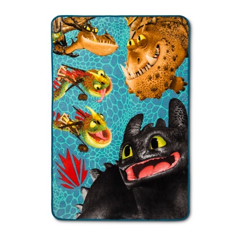 How To Train Your Dragon 3 40 X60 Throw Blanket Target
