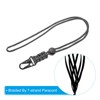 Unique Bargains Keys Whistle Badge Holder Wrist Lanyard with Sling Clip - 3 of 4