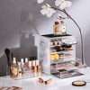 Sorbus Clear Makeup & Jewelry Organizer & Display (4 Large, 2 Small Drawers) - 2 of 4