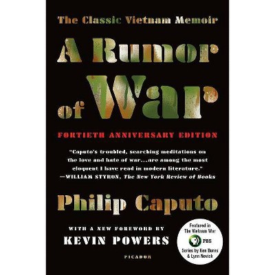 A Rumor of War - 40th Edition by  Philip Caputo (Paperback)