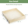 Pull Out Cabinet Organizer, Pull Out Shelves with Full Extension Rail Slides with U-Bracket, Pull Out Shelves for Kitchen Cabinets with Soft Close - 2 of 4