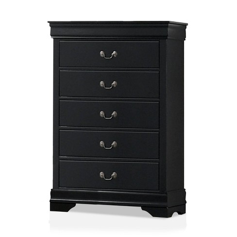 5 Drawer Dresser Black - Prepac : Target