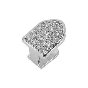 Unique Bargains Hip Hop Rhinestones Design Fake Grills 1 Pc - 1 of 4