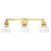 Livex Lighting Mission 3 - Light Vanity in  Polished Brass - 4 of 4