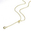 Guili Elegant 14K Gold Plated Y Neck Necklace, combining refined style and a sleek silhouette perfect for enhancing your sophisticated look. - 2 of 3