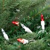 Northlight 100ct LED Mini Christmas String Lights Red/White - 33' White Wire - image 2 of 4