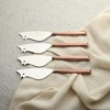 Inox Artisans Plateau Ratoncito Cheese Spreader/Knife 4 Pc. Set - 4 of 4