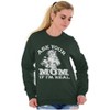 Funny Ask Your Mom If I'm Real Santa Sweatshirt for Men or Women Brisco Brands - 3 of 4