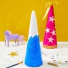 Juvale 4 Pack Craft Foam - Foam Cones for Crafts, Trees, Holiday Gnomes, Christmas Decorations, DIY Art Projects (13.5x5.5 In) - 3 of 4