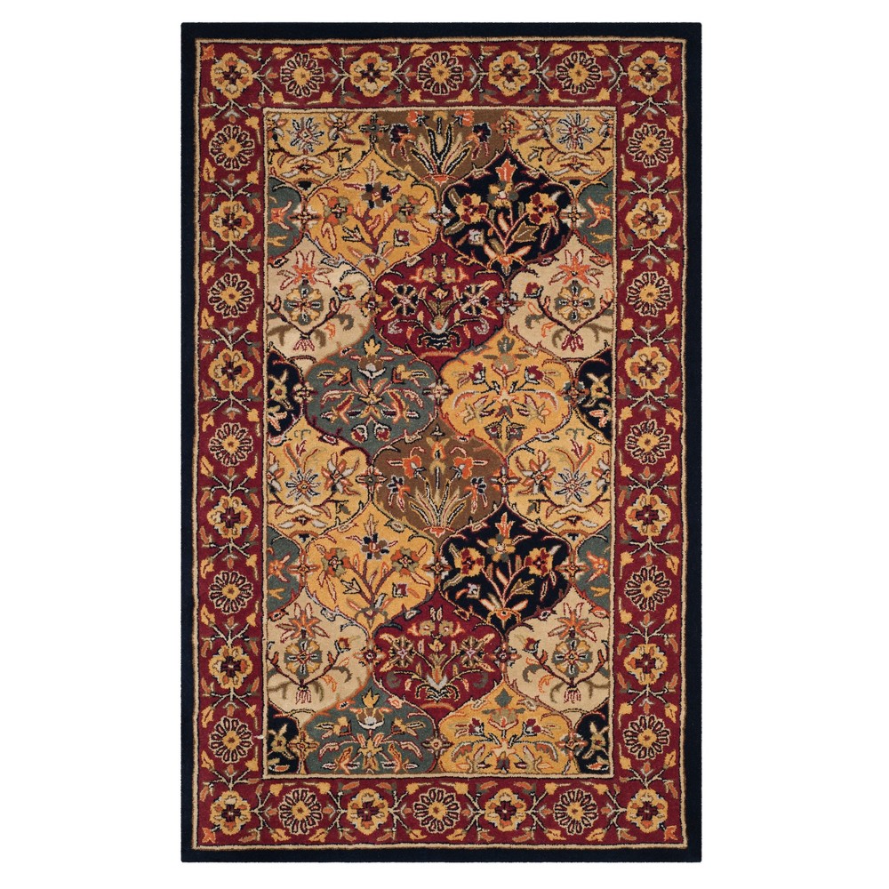 2'x3' Brisa Floral Tufted Area Rug Multi/Navy - Safavieh