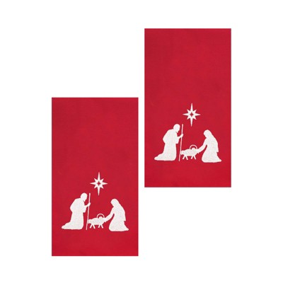 C&F Home Holy Adoration Canvas Kitchen Towel Set of 2