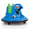 Whisen Kids' Snail Bumper Riding Car Gift with 360°Spin, Music,, Soft Bumper, Seat Belt - 3 of 4