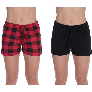 Just Love Womens Pajama Shorts  Soft Cotton Lounge Sleep Shorts with Drawstring Waist - 1 of 4