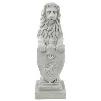 Design Toscano Beaumaris Castle Lion Sculpture: Set of Two