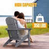 OTSUN Weather-Resistant Foldable Outdoor Adirondack Chair - 4 of 4