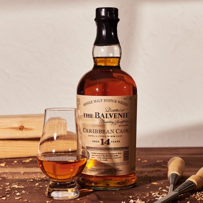 Balvenie 14yr Caribbean Cask Single Malt Scotch Whisky - 750ml Bottle