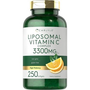 Carlyle Liposomal Vitamin C Complex | 250 Softgels - 1 of 2