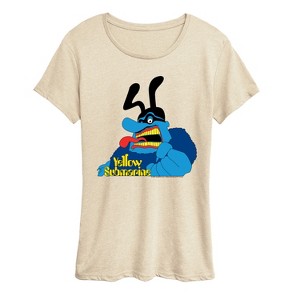 Women's - The Beatles - Blue Meanie Short Sleeve Graphic T-Shirt - 1 of 4