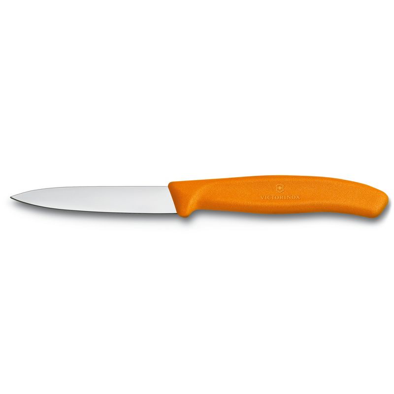 Victorinox Swiss Classic 3.2 Inch 4 Piece Paring Knife Straight Edge Orange, 1 of 2